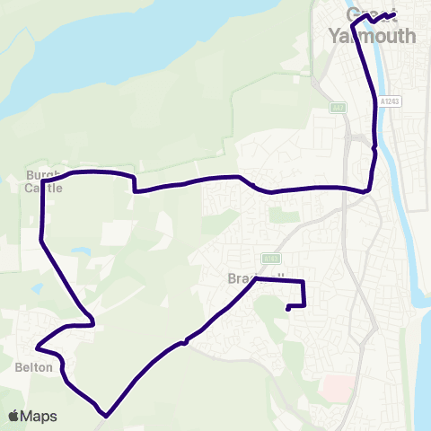 First Norfolk & Suffolk Ormiston Venture Academy - Market Gates map