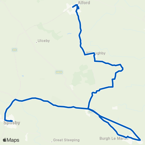 Hunts Coaches Interchange Shelter - Beeching Industrial Estate map