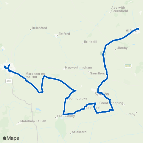 Hunts Coaches Library - Primary School map