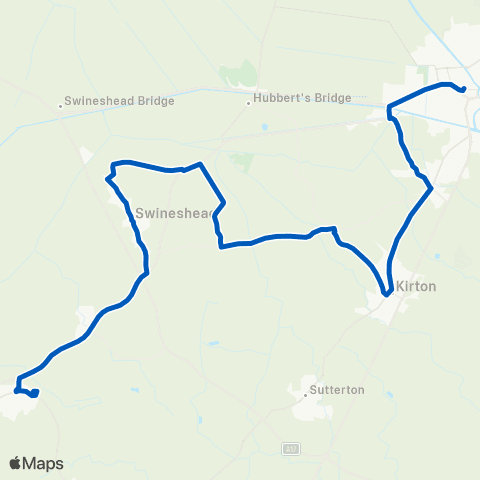 Haines Coaches Bus Station - Cowley Secondary School map