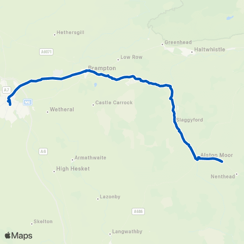 Telford's Coaches The Courts - Cranstons map