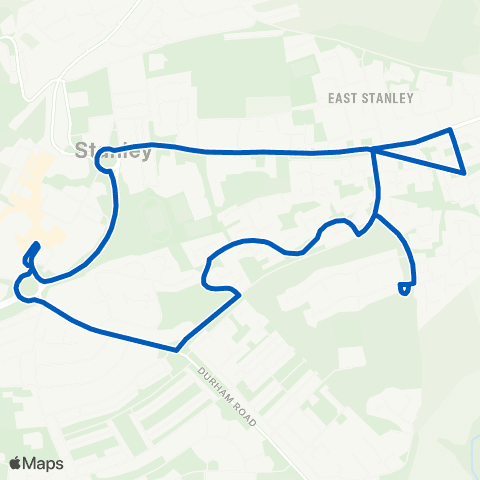 Stanley Travel Stanley Bus Sta Stand J - Stanley Bus Sta Stand J map