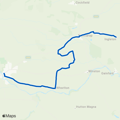 Hodgsons Black Horse - Galgate / Stand A map