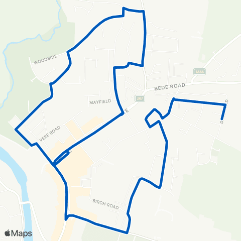 Hodgsons Galgate / Stand A - Grangefields map