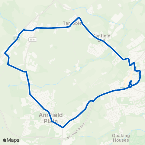Stanley Travel Stanley Bus Sta Stand E - Stanley Bus Sta Stand E map