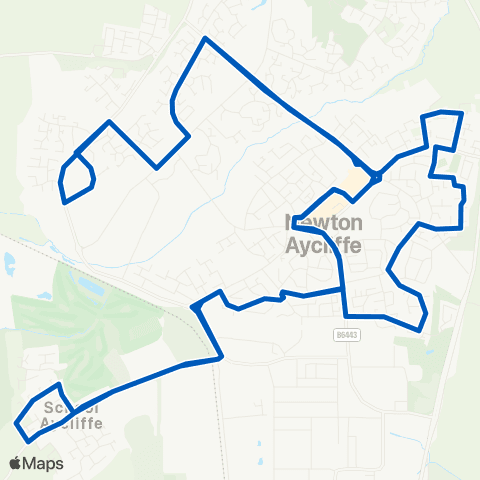 Hodgsons Greenwell Rd Leisure Ctr - Town Ctr map