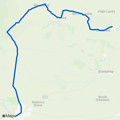 Hodgsons General Store - Middleton Road map