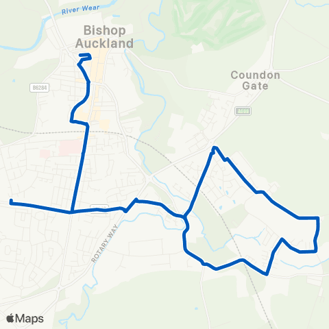 Hodgsons Margaret Terrace - Saddler St Stand A map