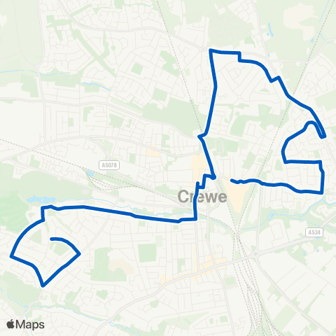 D & G Bus Moreton Rd - Grand Junction Retail Park map