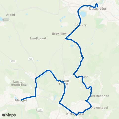 D & G Bus Bank Corner - Bus Station Alighting Only map