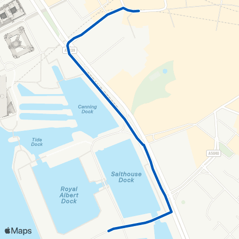 Cavern City Tours Salthouse Quay - Derby Square map