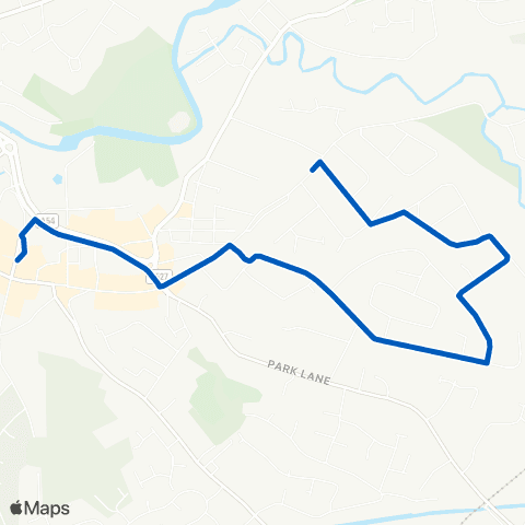D & G Bus Bus Station - Co-Op map