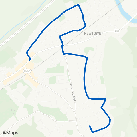 D & G Bus Morrisons - Doric Avenue map
