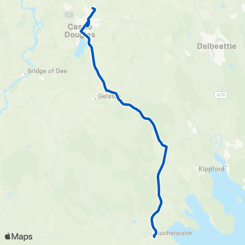 DGC Buses Fountain - Medical centre map