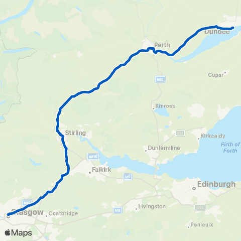 Ember Buchanan Bus Station - Railway Station map