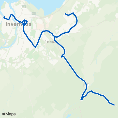 D & E Coaches Meallmore Nursing Home - Telford Retail Pk map