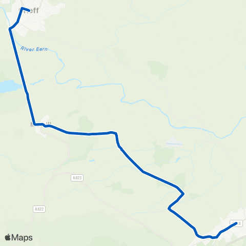 Dochertys Midland Coaches Hill Street - Aytoun Hall map