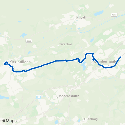Canavan Travel Kelvin Court - Town Centre Stances map