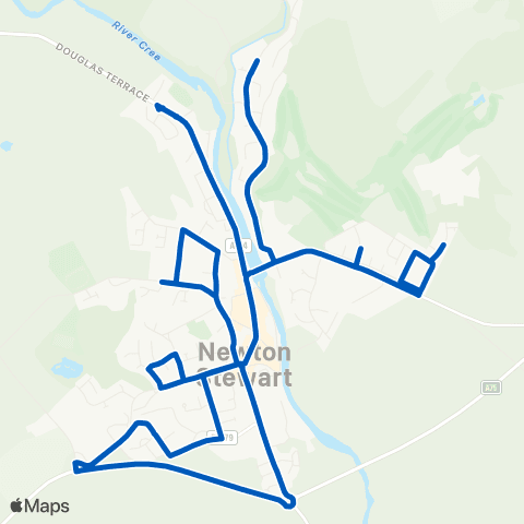 DGC Buses Dashwood Square - Dashwood Square map