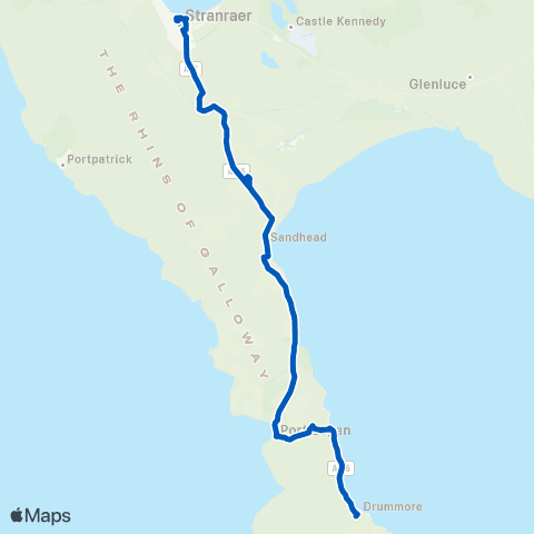 DGC Buses Village - Port Rodie map