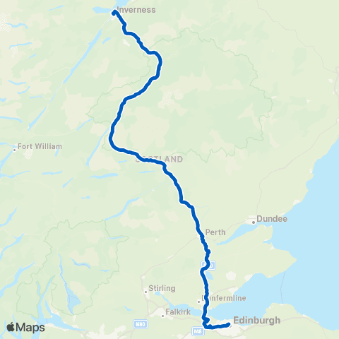 Ember Union Street - George Street (The Dome) map