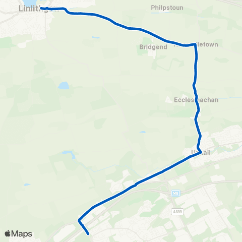 Eastern Scottish McGill's Bus Depot - Station Road map