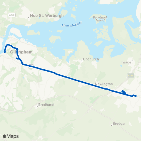 Chalkwell Garage & Coach Hire Waterfront Bus Station - Bus Hub map