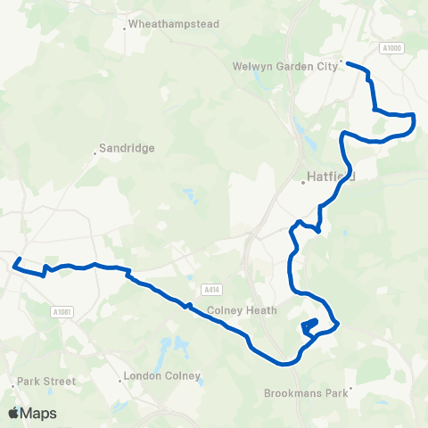 Centrebus St Peter's Street - Bus Station map