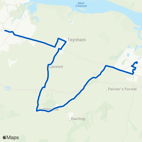 Chalkwell Garage & Coach Hire Court Street - Bus Hub map