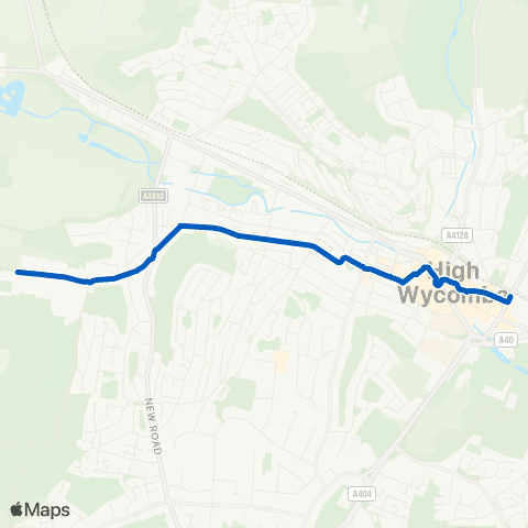 Carousel Buses Station Interchange - Adams Park map