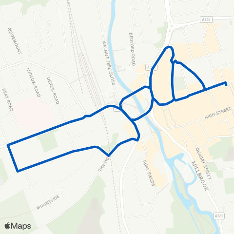 Carlone Buses Library - Library map