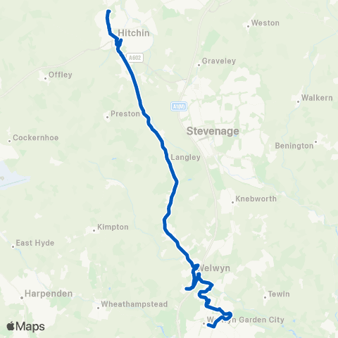 Centrebus St Mary's Square - Bus Station map