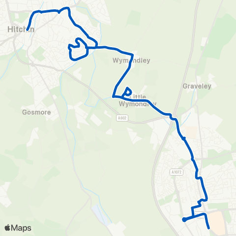 Centrebus Hermitage Road - Bus Station map