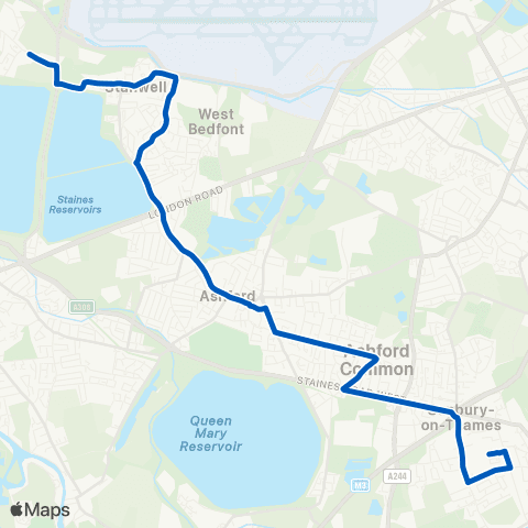 Carlone Buses St Paul's School - Glenhaven Drive map