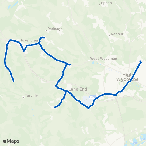 Carousel Buses Chadwick Street - Infant School map