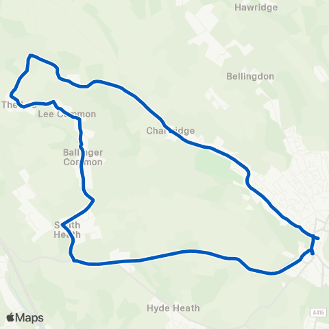 Carousel Buses Broadway - Broadway map