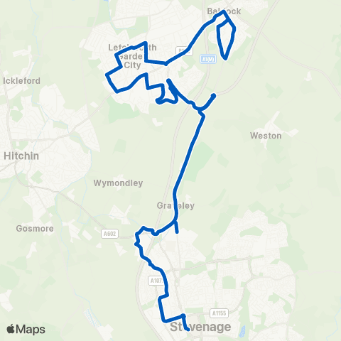 Centrebus Market Place - Bus Station map