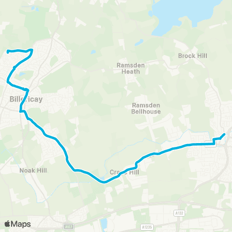 Central Connect Arlington Way - The Swans map