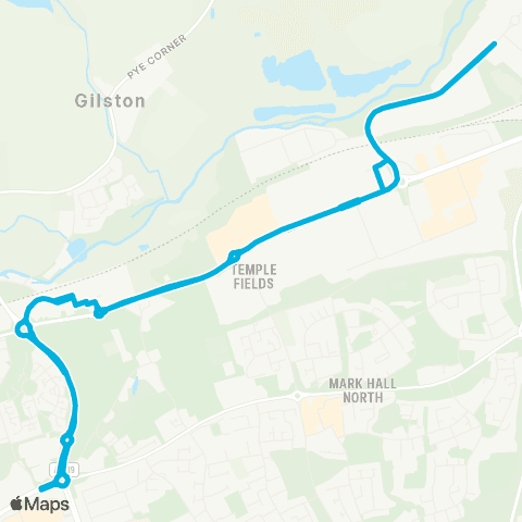 Central Connect Temp Bus Station - Temp Bus Station map
