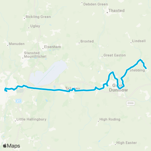 Central Connect Interchange - The White Hart map