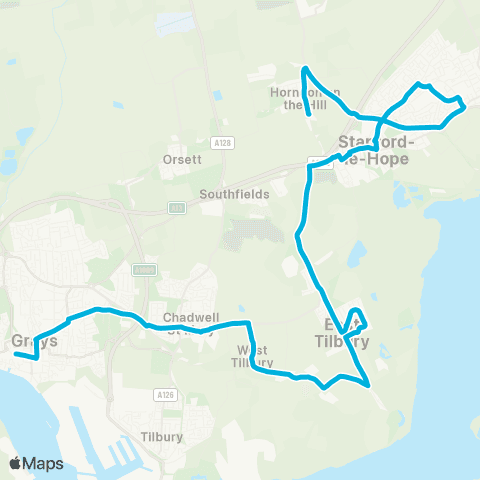 Central Connect Bus Station - South Hill Crescent map