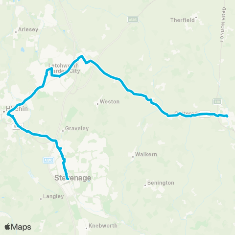 Central Connect The Crown Inn - Bus Station map
