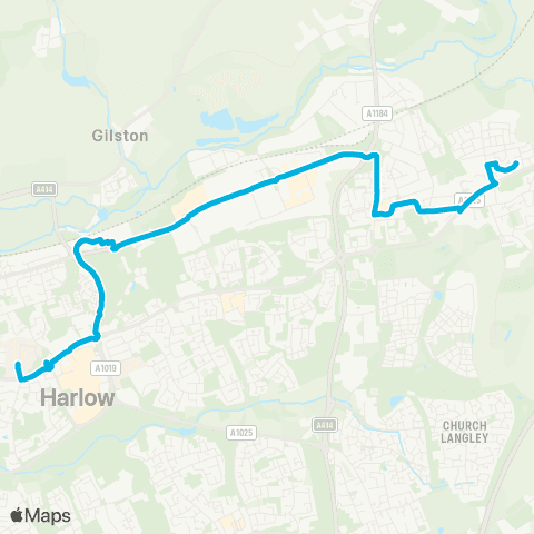 Central Connect Aspen Way - Princess Alexandra Hospital map