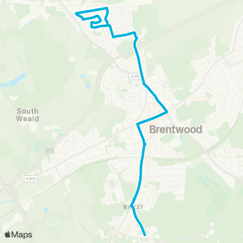 Central Connect Eagle Way - Eagle Way map