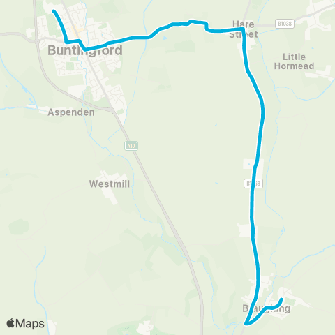 Central Connect Edwinstree C of E Middle School - The St map