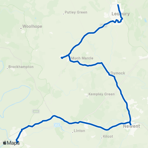 DRM Bus Railway Station - Cantilupe Road map