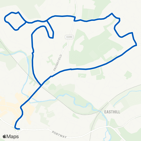 FromeBus Market Place - Market Place map