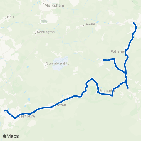 FromeBus Market Place Bus Island - Railway Sta map