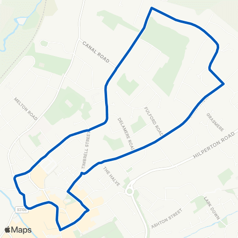 FromeBus Town Hall - Town Hall map
