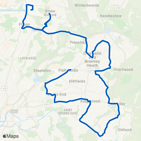 Eurocoaches Cross Hands - SGS Horizon map